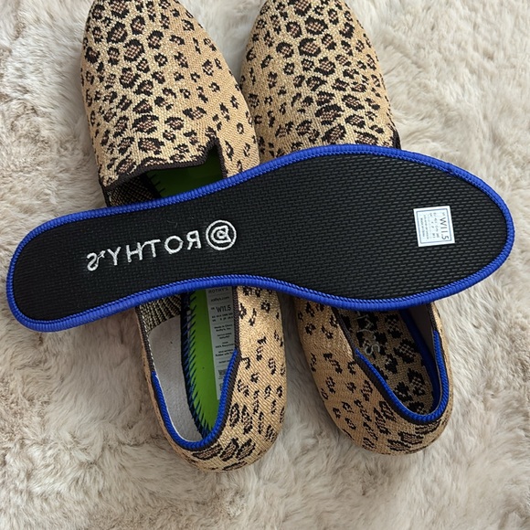 Rothy’s The Loafer Cheetah Print Limited Edition Size 11.5 - Picture 10 of 11